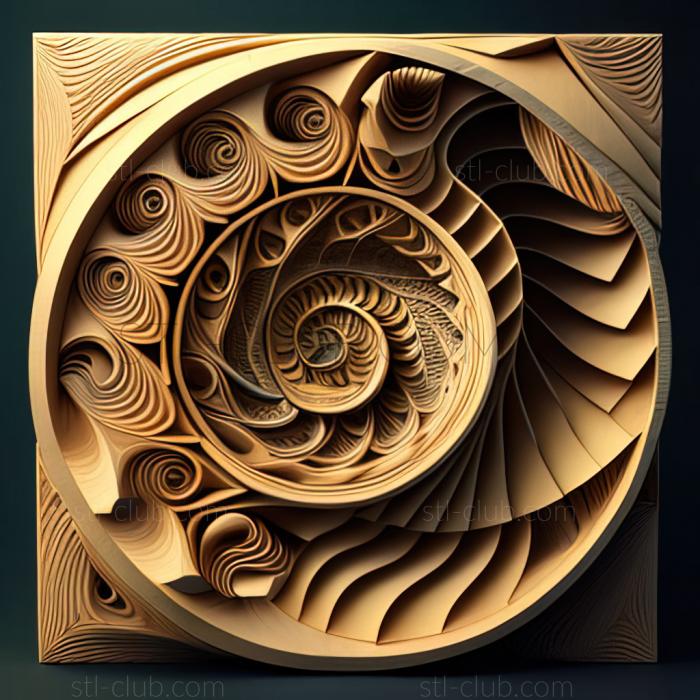 3D model st golden ratio (STL)